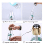1 pc LED Bulb Air Water Mist Humidifier - Image 5