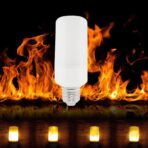 Led Dynamic Flame Effect Flickering Fire Bulb - Image 2
