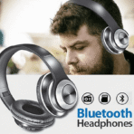 Blue Beats Wireless Bluetooth Headphone B 707 - Image 4