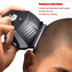 Kemei KM 6032 Pro Hair Clipper with 9 Different Combs - Image 4