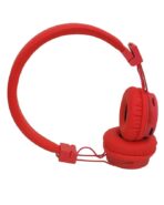NIA X3 Bluetooth Wireless Headphone Red - Image 5