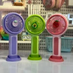 Chargeable Fruit Hand Fan With Stand