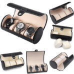 3 Slot Leather Watch Organizer - Image 4