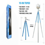 Lightweight,3-Way Head Mount Video Camera Tripod-YD-998