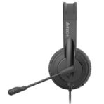 A4 Tech HS 11 Mono Black Headset - Image 4