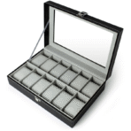 12 Slot Watch Storage Box - Image 3