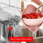Rotatable Double Layer Drain Basket(Pack of Two) - Image 2