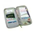 Travel Wallet for Passport - Grey - Image 2