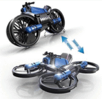 2-in-1 RC Drone Deformation Motorcycle 1