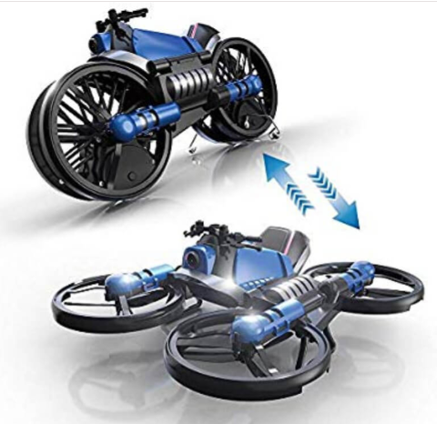2-in-1 RC Drone Deformation Motorcycle 1