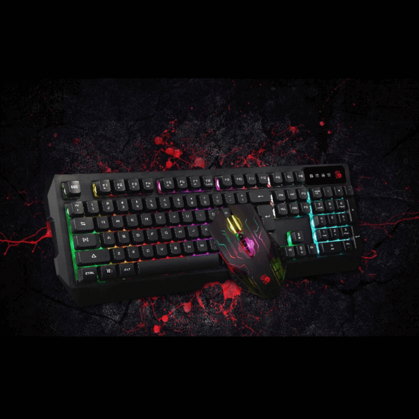 Bloody Gaming Keyboard Mouse Combo Q1300