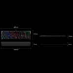 Bloody Ultra Fast Gaming Mechanical Keyboard B885N - Image 5
