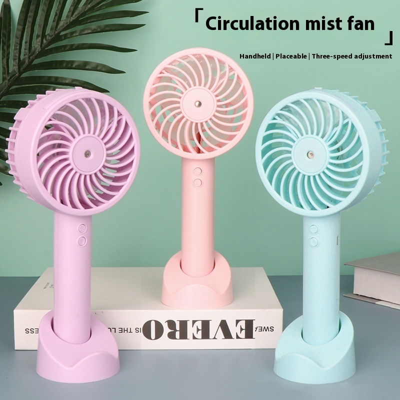 340cf0af-733f-410d-b2d1-c1b85b1d6f51_trans.jpeg Desktop Small Fan Usb Spray Hydrating And Humidifying - Image 1